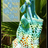 Pineapple Lace Market Bag - The Summer Elegance Edition