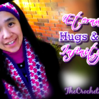 Eternal Love Hugs & Kisses Infinity Scarf - Free Crochet Pattern