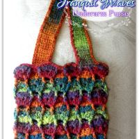 Tranquil Waves Underarm Purse | The Crochet Lounge™ | Free Crochet Pattern