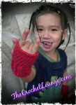 Boom Boom Ironman Toddler Fingerless Gloves (2T) - Free Crochet Fingerless Gloves Pattern