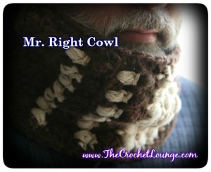 Mr. Right Cowl - Free Men's Crochet Cowl Pattern