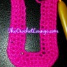 Block Capital Letter U - Free Crochet Alphabet Pattern