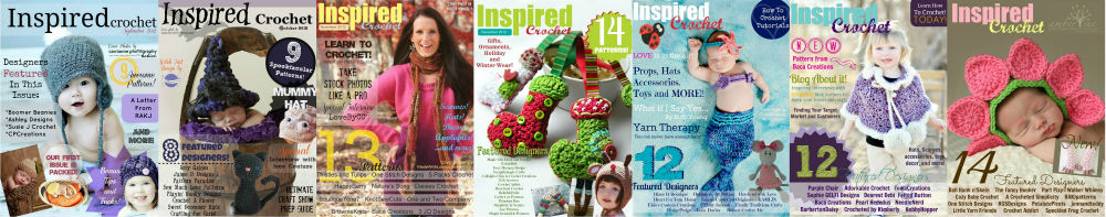 Inspired Crochet Magazine Giveaway 7 Back Issues