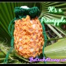 It's a Pineapple! Crochet Wrist Bag, Opera Bag, Yarn Tote