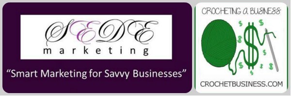 SEDE Marketing & Crochet Business Logo Collage | The Crochet Lounge Birthday & Anniversary Giveaway Vendors #7days