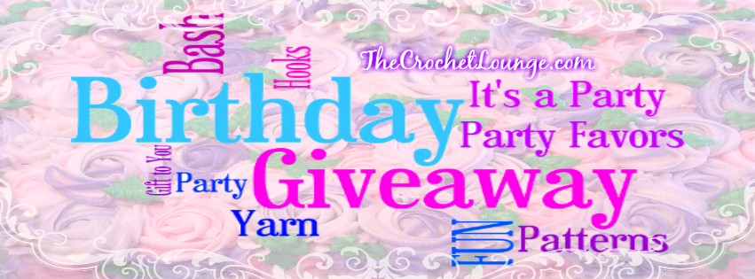 The Crochet Lounge Birthday & Anniversary Bash Giveaway