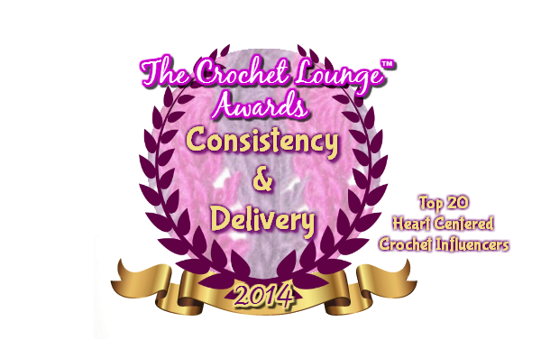 The Crochet Lounge™ Top 20 Heart Centered Crochet Influencers 2014 Awards - Tamara Kelly, Moogly for Consistency & Delivery