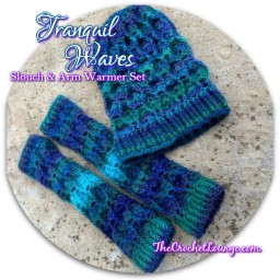 Tranquil Waves Convertible Slouch | Free Crochet Pattern | The Crochet Lounge™
