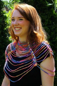 Jessie At Home - Waterfall Necklace