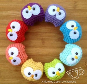 Morning Cup of Jo - Baby Owl Ornaments