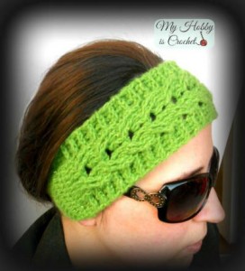 My Hobby is Crochet - Ribbed Headband