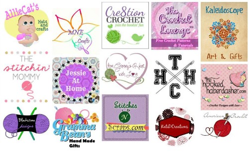Hooks for Hope - Crochet Designer Logos #Crochet #HooksforHope #TCLCrochetLove